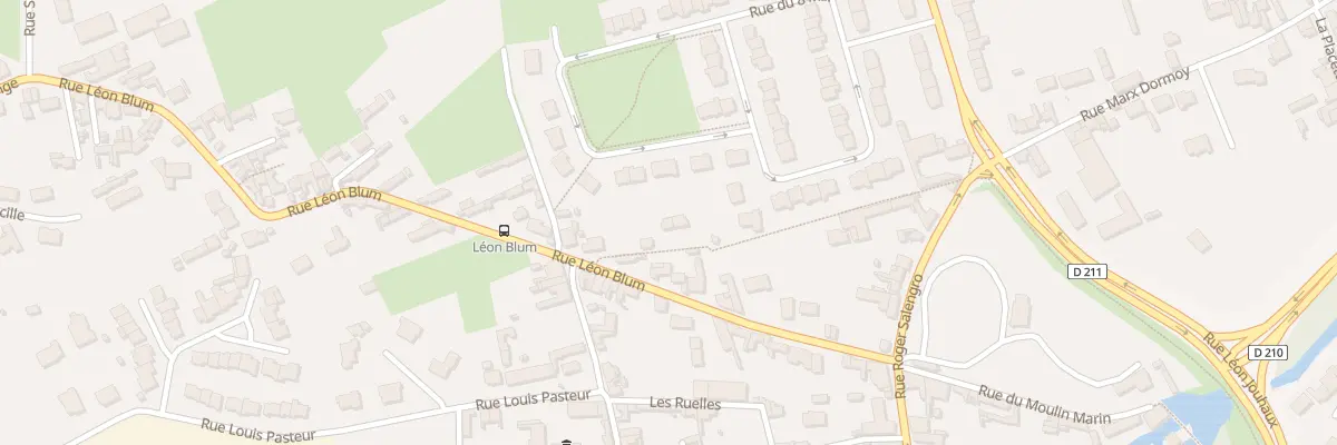 Plan du 4 Rue Léon Blum Impasse à à Blendecques