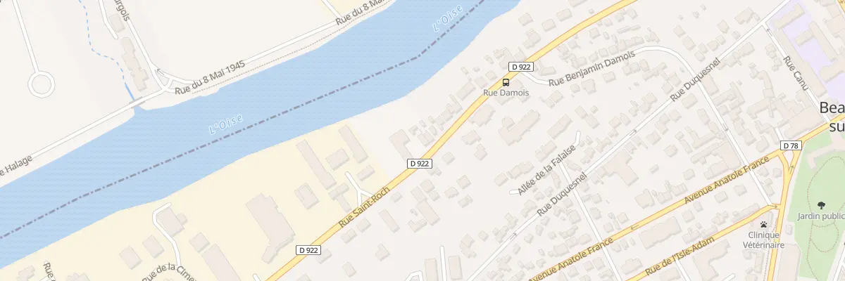 Plan du 32 Rue Saint-roch à Beaumont-sur-Oise