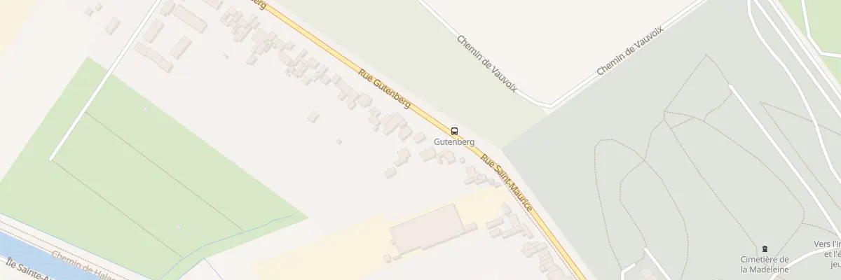 Plan du 7 Rue Gutenberg à Amiens