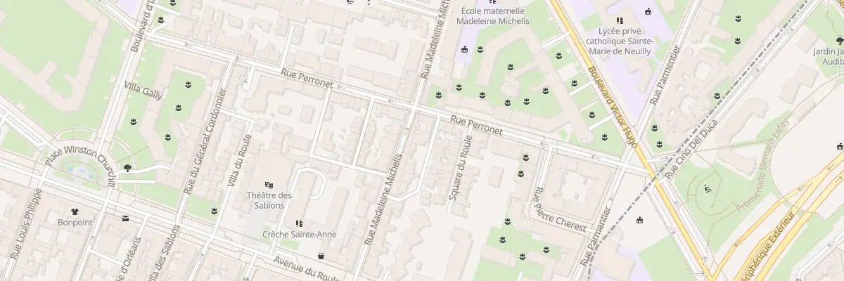 Plan du 2B Vla Méquillet à Neuilly-sur-Seine