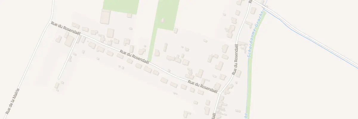 Plan du 335 Rue du Rosendael à Looberghe