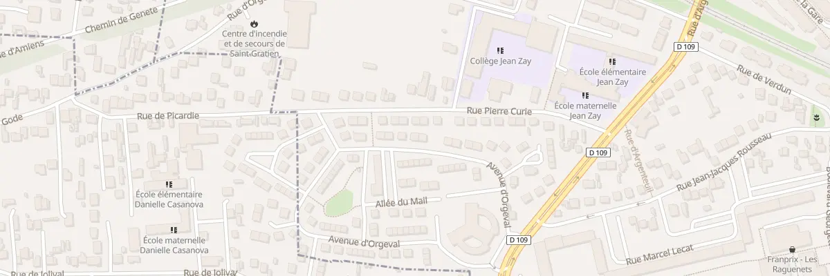 Plan du 51 Av d’Orgeval à Saint-Gratien