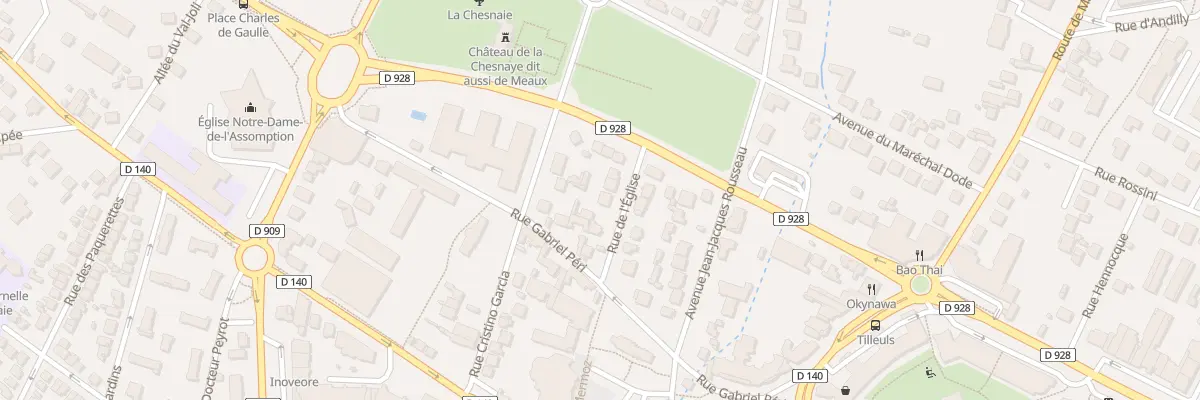 Plan du 5B Av de l’Eglise à Eaubonne