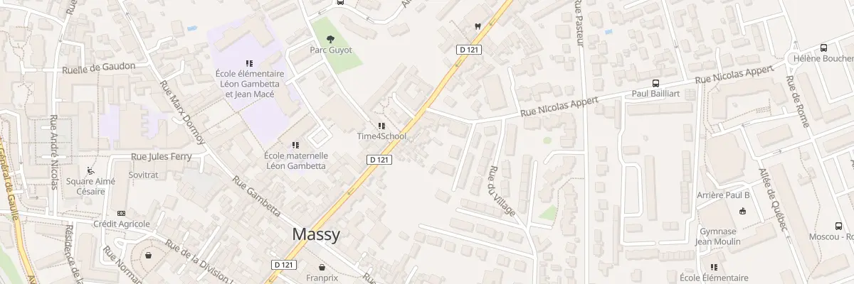 Plan du 53 Rue Gabriel Peri à Massy