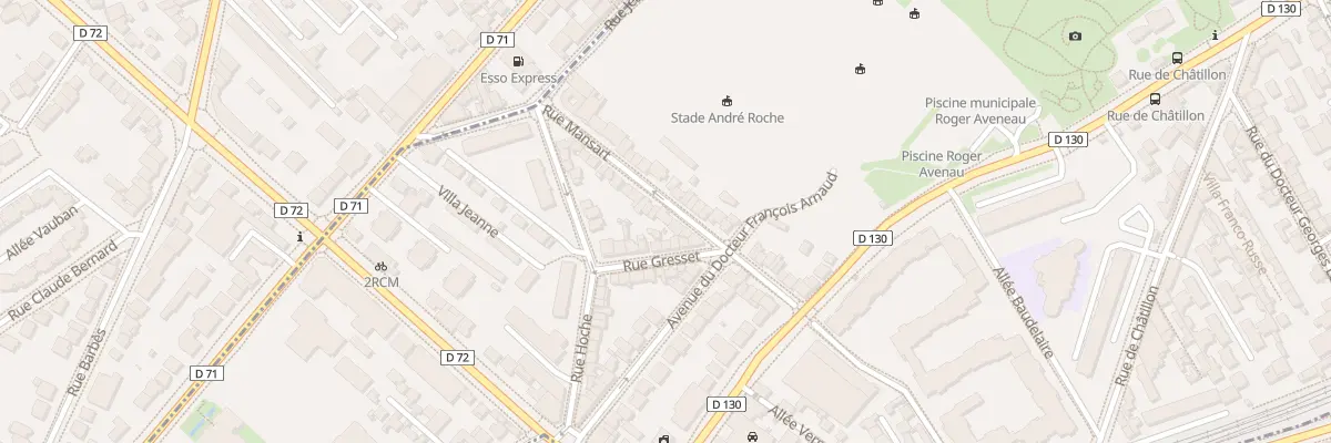 Plan du 24 Rue Mansard à Vanves