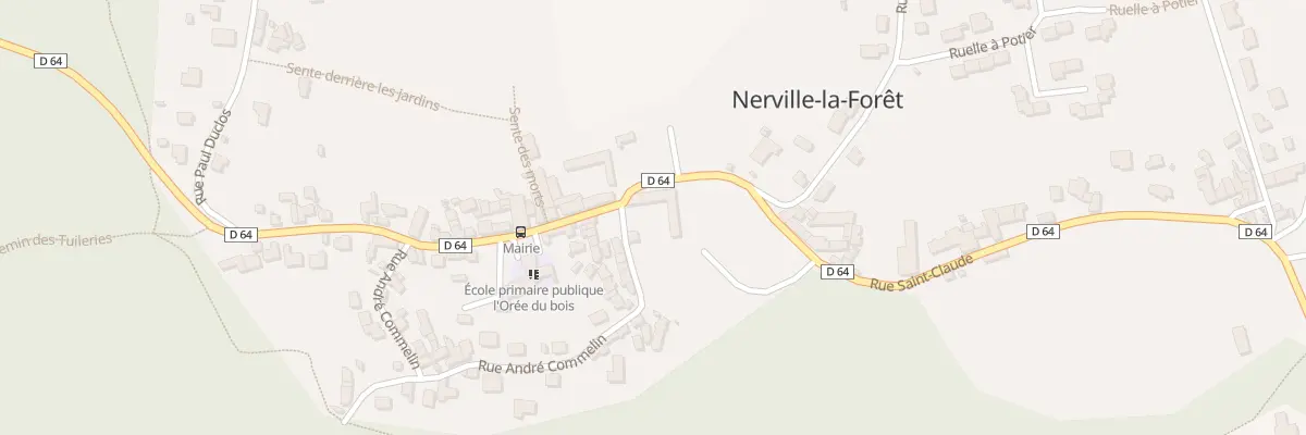 Plan du 40 Rue André Commelin à Nerville-la-Forêt