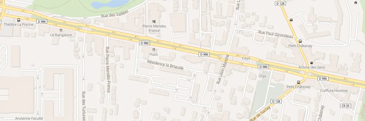 Plan du 139 Av de la Division Leclerc à Châtenay-Malabry