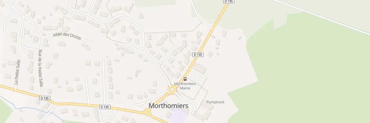 Plan du 5 Rte de la Chapelle à Morthomiers