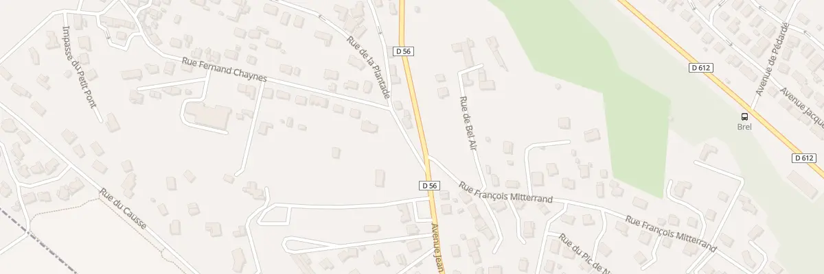 Plan du 37 Rue Fernand Chaynes à Lagarrigue