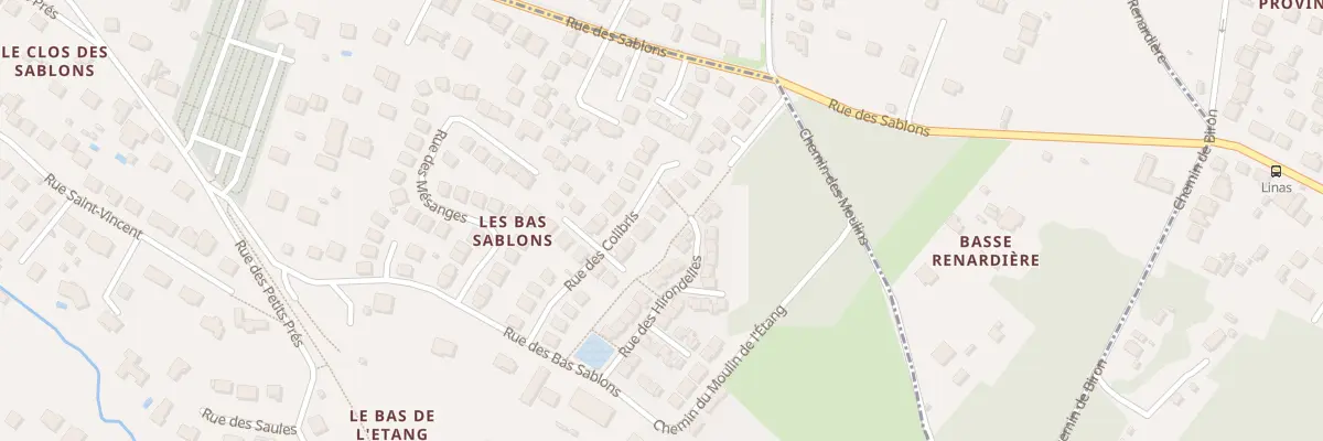 Plan du 22 Rue des Colibris à Linas