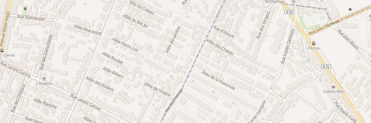 Plan du 155 Rue des Roissys à Clamart