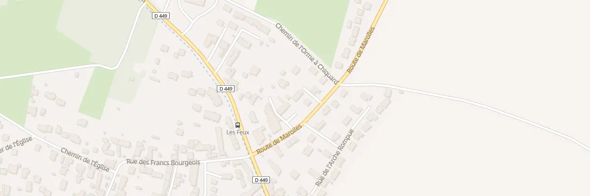 Plan du 7 Rte de Marolles à Cheptainville