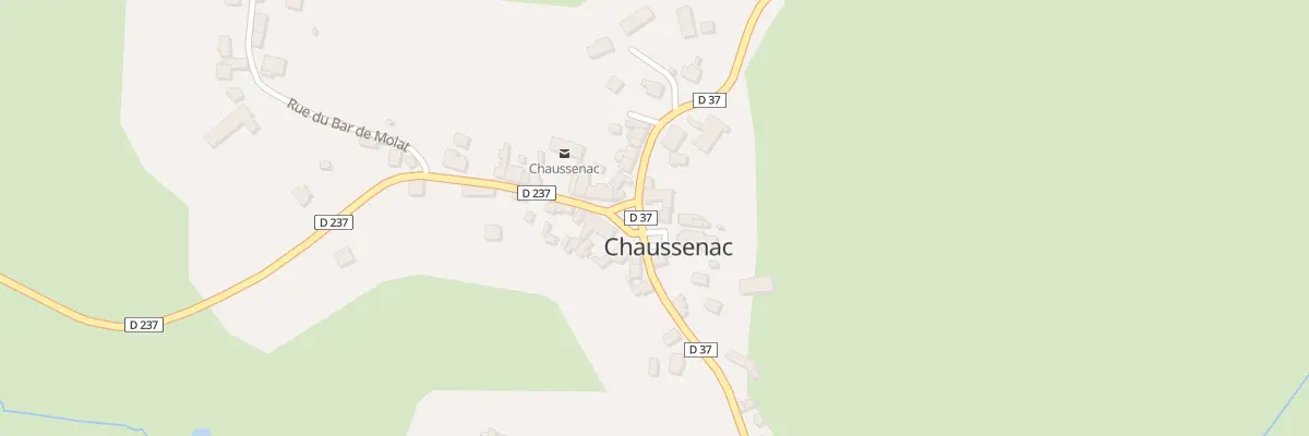 Plan du 5027 Le Bourg à Chaussenac