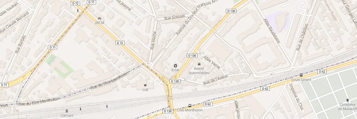 Plan du 42 Rue Larmeroux à Vanves