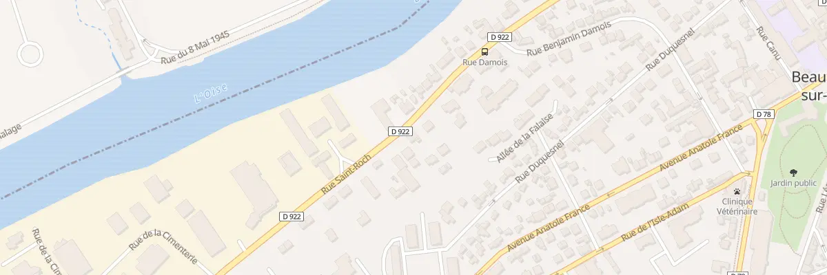 Plan du 49B Rue Saint-roch à Beaumont-sur-Oise