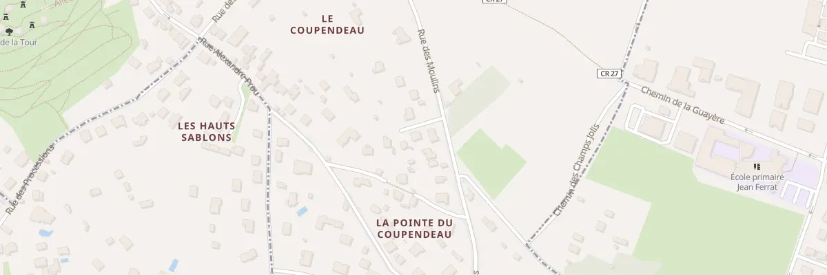 Plan du 24B Rue des Moulins à Montlhéry