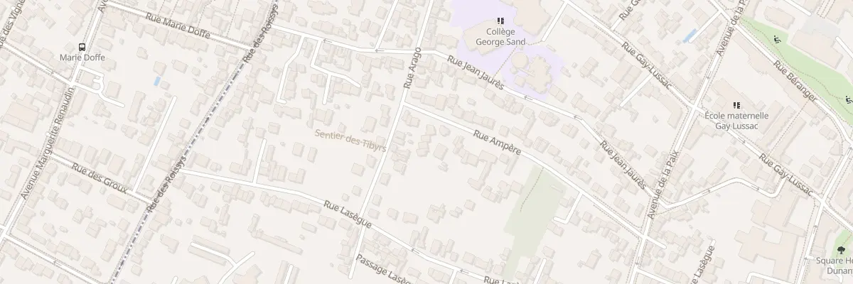 Plan du 47 Rue Ampère à Châtillon
