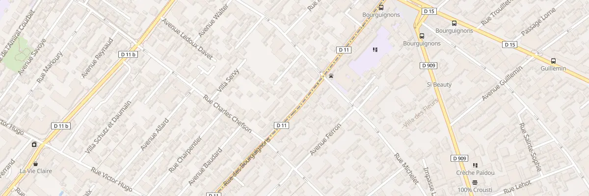 Plan du 115 Rue des Bourguignons à Bois-Colombes