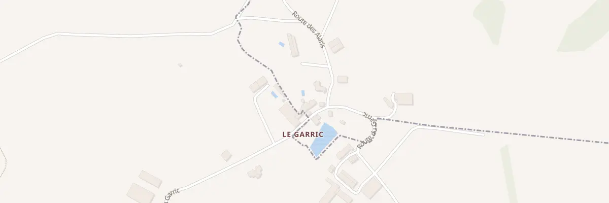 Plan du 5160 Le Garric à Bournazel