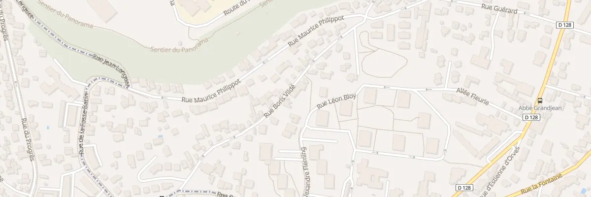 Plan du 51 Rue Boris Vildé à Fontenay-aux-Roses