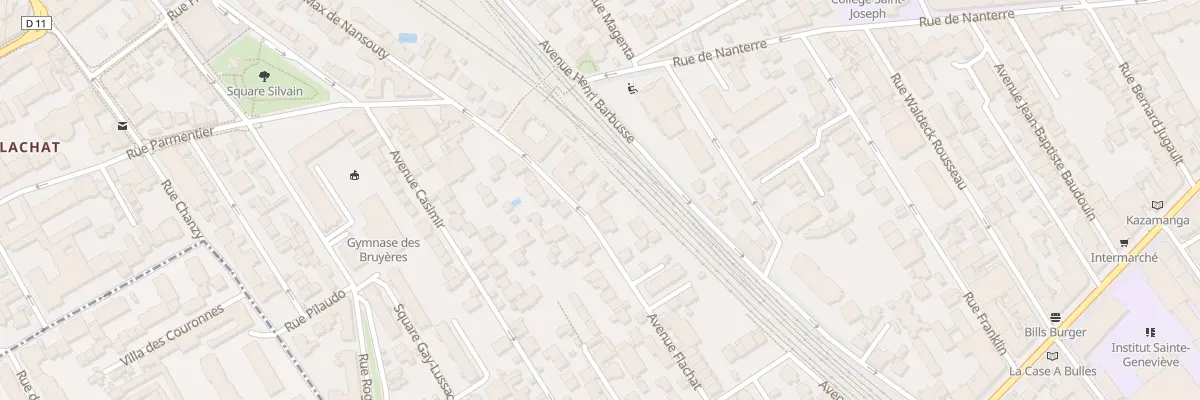 Plan du 44 Av Flachat à Asnières-sur-Seine
