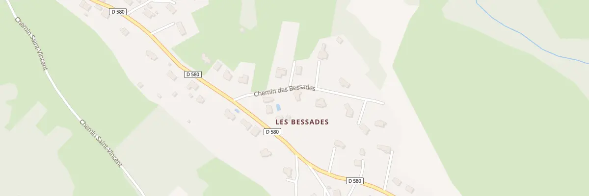 Plan du 96 Che des Bessades - Agnac à Flagnac