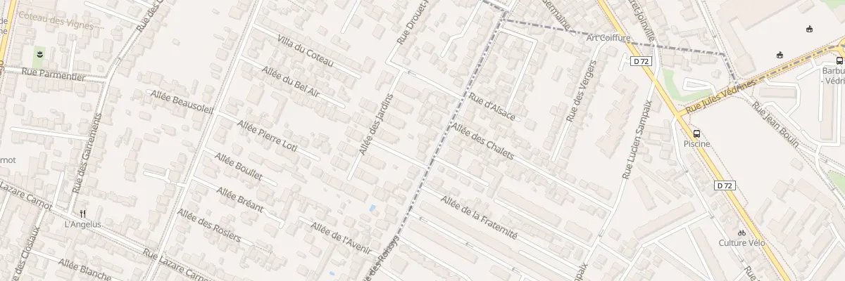 Plan du 165 Rue des Roissys à Clamart