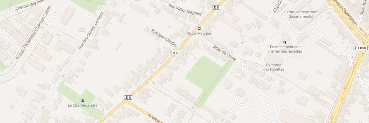 Plan du 105 Rue Jean Moulin à Amiens