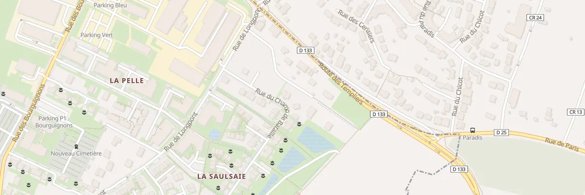 Plan du 40 Rue du Champ de Bataille à Montlhéry