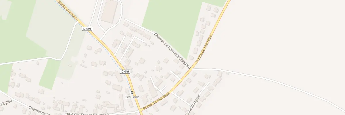 Plan du 9B Rte de Marolles à Cheptainville