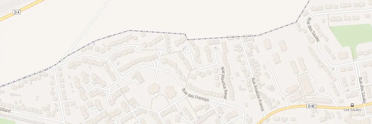 Plan du 11 Rue Charles Gounod à Persan