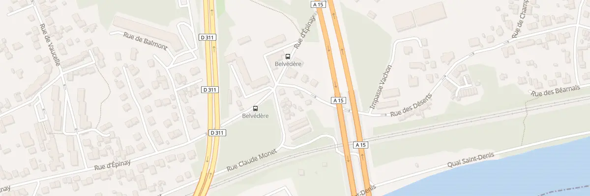 Plan du 6 Rue des Grands Saules à Argenteuil