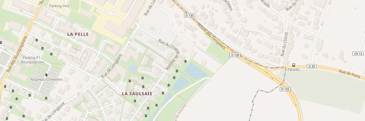 Plan du 34 Rue du Champ de Bataille à Montlhéry