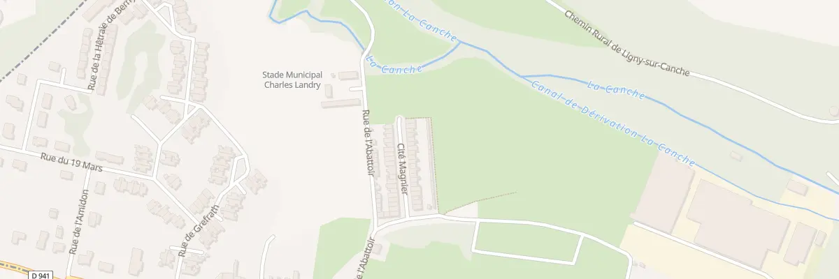Plan du 32 Cité Magnier à Frévent
