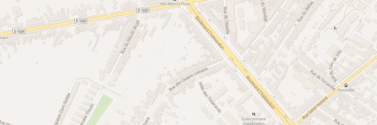 Plan du 30 Rue des Quatre Lemaire à Amiens