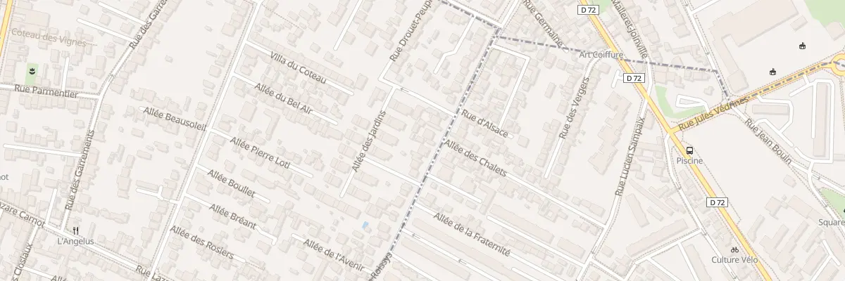 Plan du 169 Rue des Roissys à Clamart