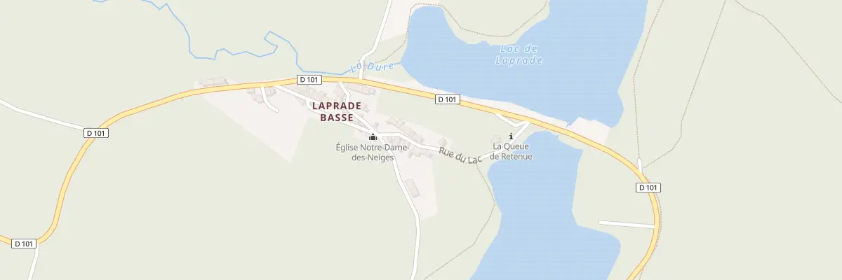 Plan du 286 Laprade-Basse à Cuxac-Cabardès