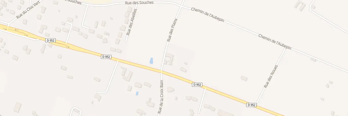 Plan du 4 Rue des Plains à Saint-Martin-d’Abbat