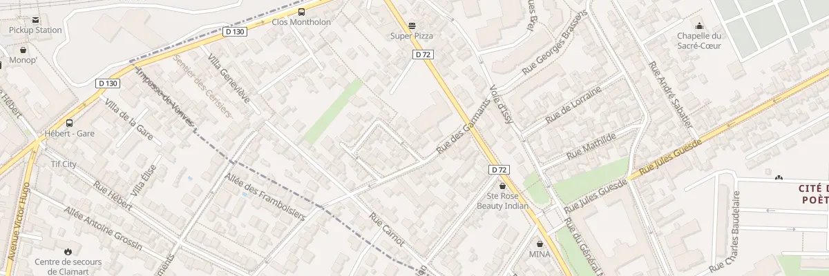 Plan du 4 Rue Georges Henri à Malakoff
