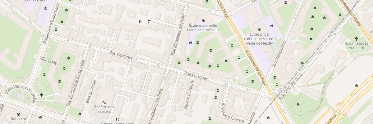 Plan du 30 Rue Perronet à Neuilly-sur-Seine