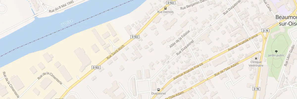 Plan du 49T Rue Saint-roch à Beaumont-sur-Oise