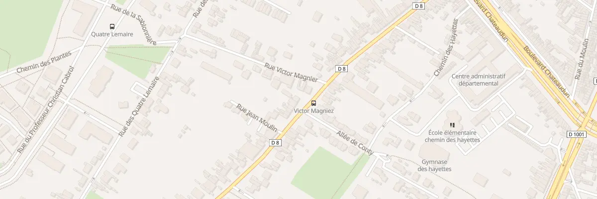 Plan du 74B Rue Jean Moulin à Amiens