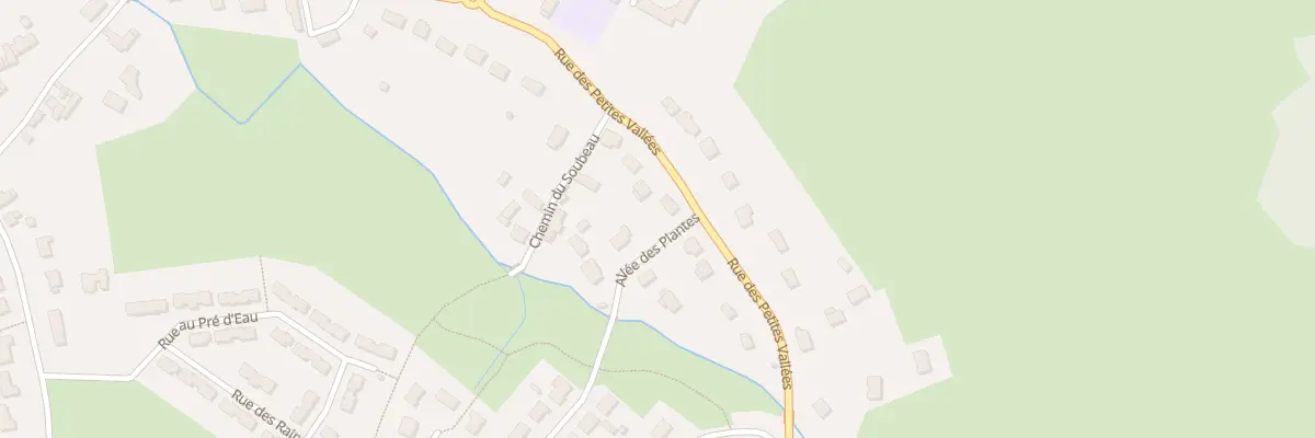 Plan du 16 Rue des Petites Vallées à Morthomiers