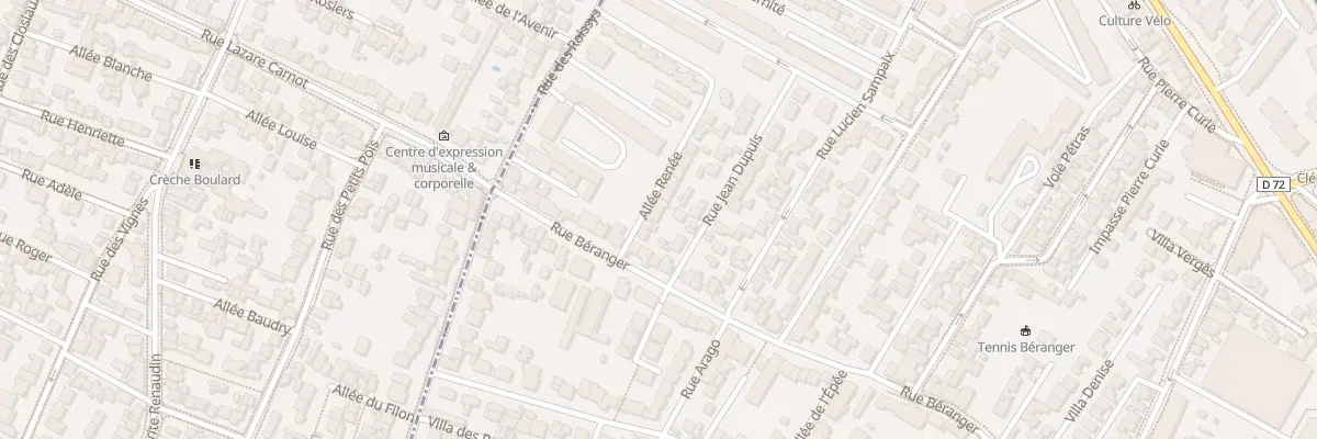 Plan du 2B All Renée à Châtillon