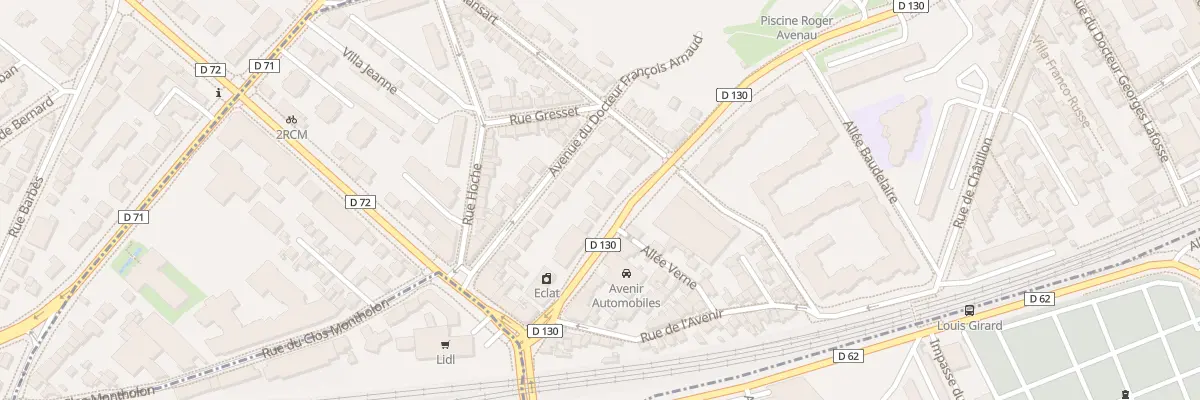 Plan du 30 Rue Larmeroux à Vanves