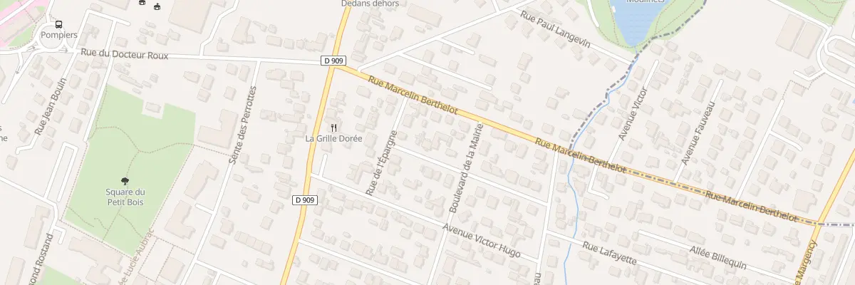 Plan du 12B Av Pasteur à Eaubonne