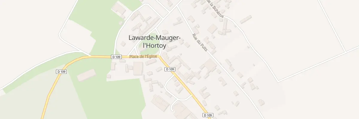Plan du 1 Rue Despréaux à Lawarde-Mauger-l’Hortoy