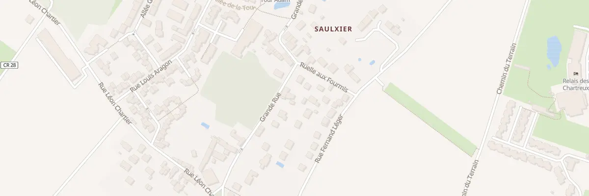 Plan du 23C Grande Rue à Saulx-les-Chartreux