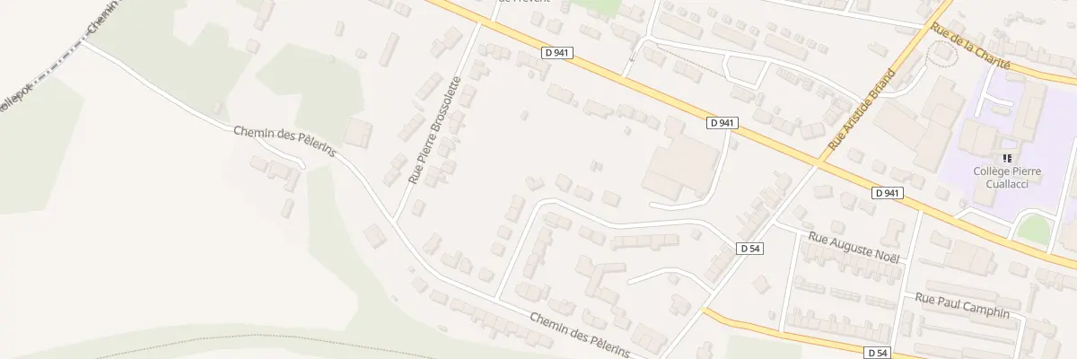 Plan du 8 Rue du Huit Mai 1945 à Frévent