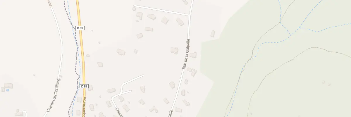 Plan du 22 Rue de la Guipalle à Burlats